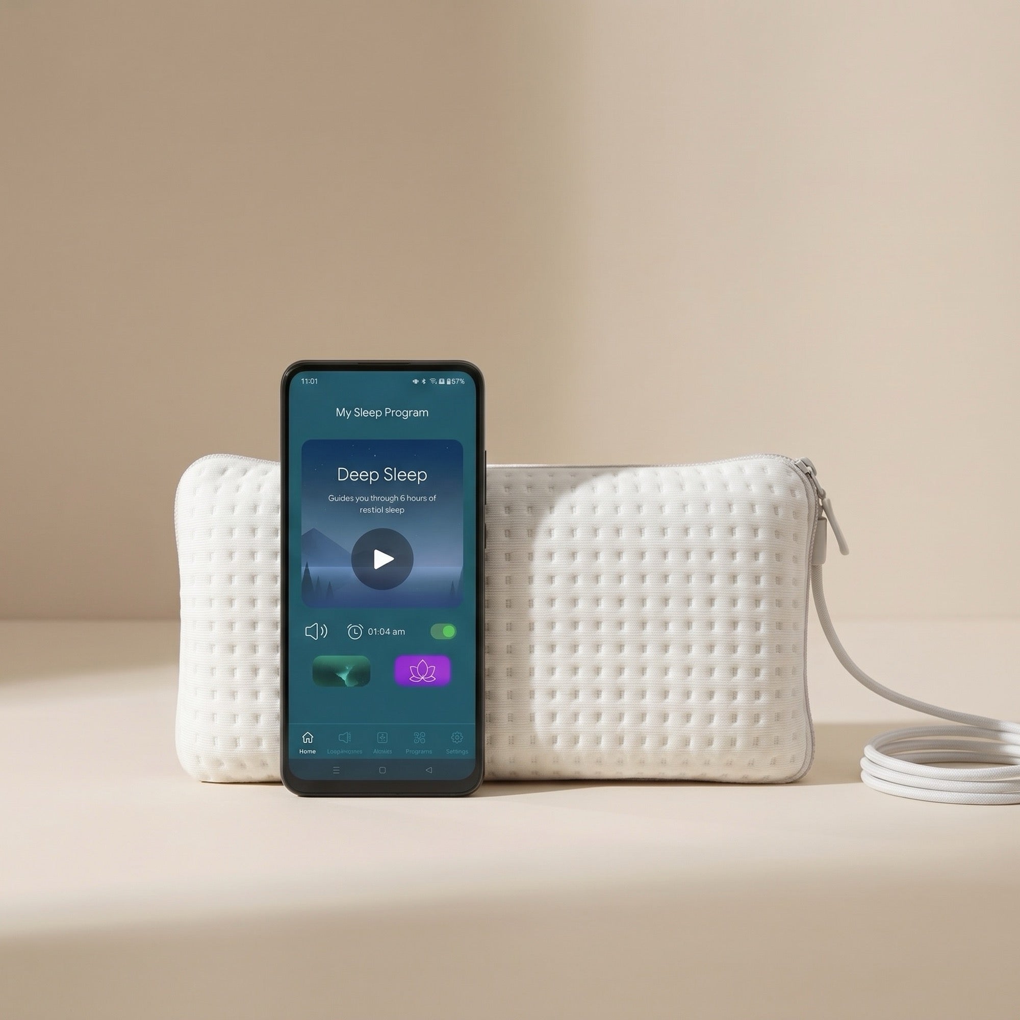 SleepEngine POD met speakerpad
